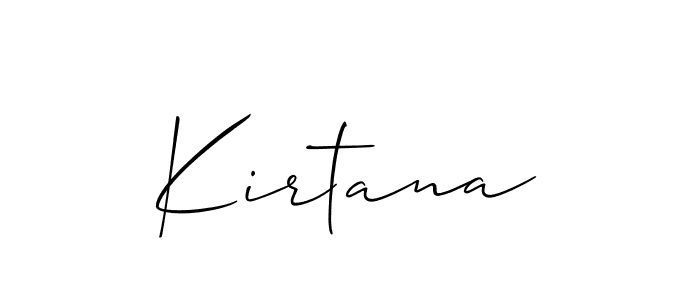 Once you've used our free online signature maker to create your best signature Allison_Script style, it's time to enjoy all of the benefits that Kirtana name signing documents. Kirtana signature style 2 images and pictures png