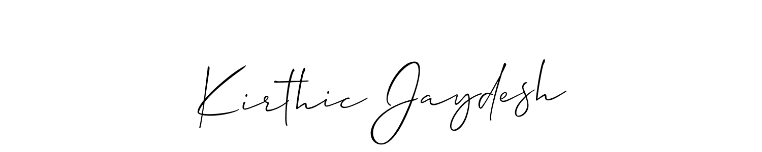 How to Draw Kirthic Jaydesh signature style? Allison_Script is a latest design signature styles for name Kirthic Jaydesh. Kirthic Jaydesh signature style 2 images and pictures png