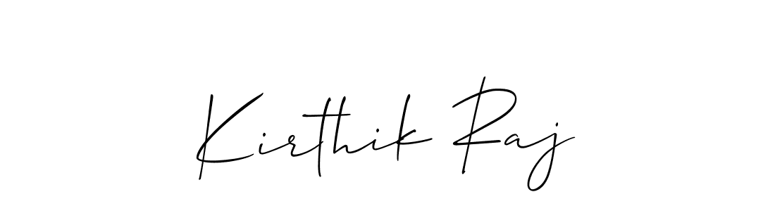 Similarly Allison_Script is the best handwritten signature design. Signature creator online .You can use it as an online autograph creator for name Kirthik Raj. Kirthik Raj signature style 2 images and pictures png