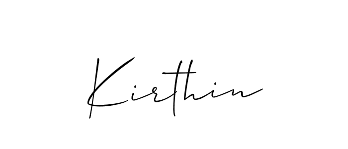 Also You can easily find your signature by using the search form. We will create Kirthin name handwritten signature images for you free of cost using Allison_Script sign style. Kirthin signature style 2 images and pictures png