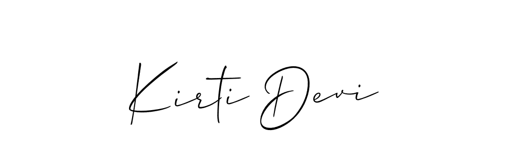 Best and Professional Signature Style for Kirti Devi. Allison_Script Best Signature Style Collection. Kirti Devi signature style 2 images and pictures png