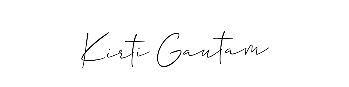 Once you've used our free online signature maker to create your best signature Allison_Script style, it's time to enjoy all of the benefits that Kirti Gautam name signing documents. Kirti Gautam signature style 2 images and pictures png