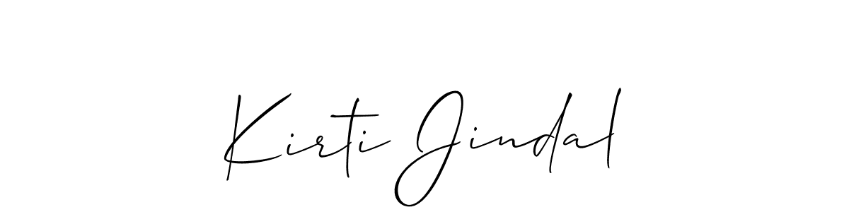 How to Draw Kirti Jindal signature style? Allison_Script is a latest design signature styles for name Kirti Jindal. Kirti Jindal signature style 2 images and pictures png