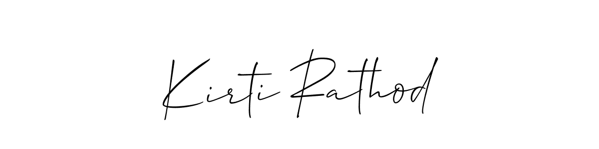 Best and Professional Signature Style for Kirti Rathod. Allison_Script Best Signature Style Collection. Kirti Rathod signature style 2 images and pictures png