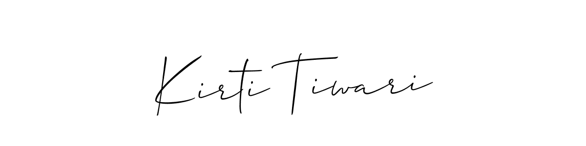 Once you've used our free online signature maker to create your best signature Allison_Script style, it's time to enjoy all of the benefits that Kirti Tiwari name signing documents. Kirti Tiwari signature style 2 images and pictures png