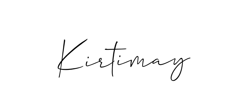 Similarly Allison_Script is the best handwritten signature design. Signature creator online .You can use it as an online autograph creator for name Kirtimay. Kirtimay signature style 2 images and pictures png