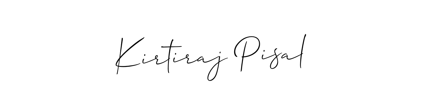 Once you've used our free online signature maker to create your best signature Allison_Script style, it's time to enjoy all of the benefits that Kirtiraj Pisal name signing documents. Kirtiraj Pisal signature style 2 images and pictures png