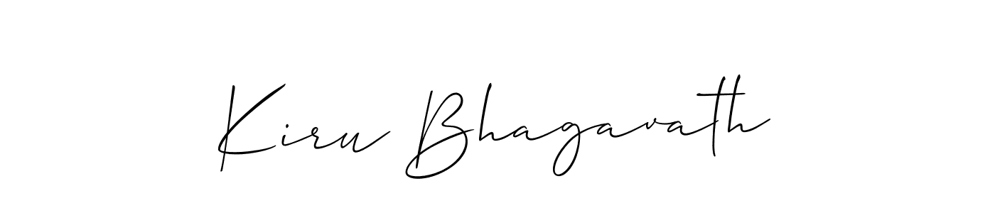 Once you've used our free online signature maker to create your best signature Allison_Script style, it's time to enjoy all of the benefits that Kiru Bhagavath name signing documents. Kiru Bhagavath signature style 2 images and pictures png