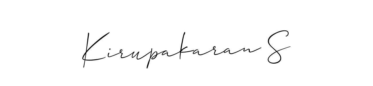 Check out images of Autograph of Kirupakaran S name. Actor Kirupakaran S Signature Style. Allison_Script is a professional sign style online. Kirupakaran S signature style 2 images and pictures png