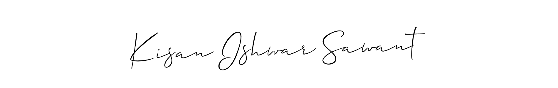 Here are the top 10 professional signature styles for the name Kisan Ishwar Sawant. These are the best autograph styles you can use for your name. Kisan Ishwar Sawant signature style 2 images and pictures png