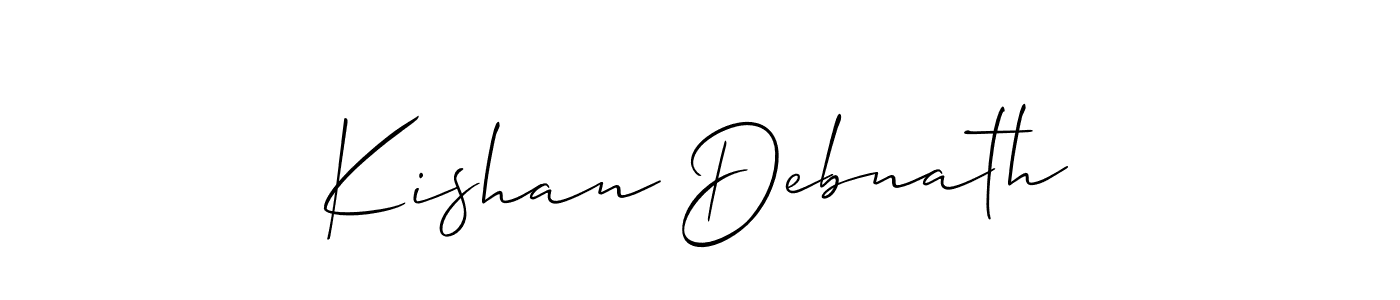 You can use this online signature creator to create a handwritten signature for the name Kishan Debnath. This is the best online autograph maker. Kishan Debnath signature style 2 images and pictures png