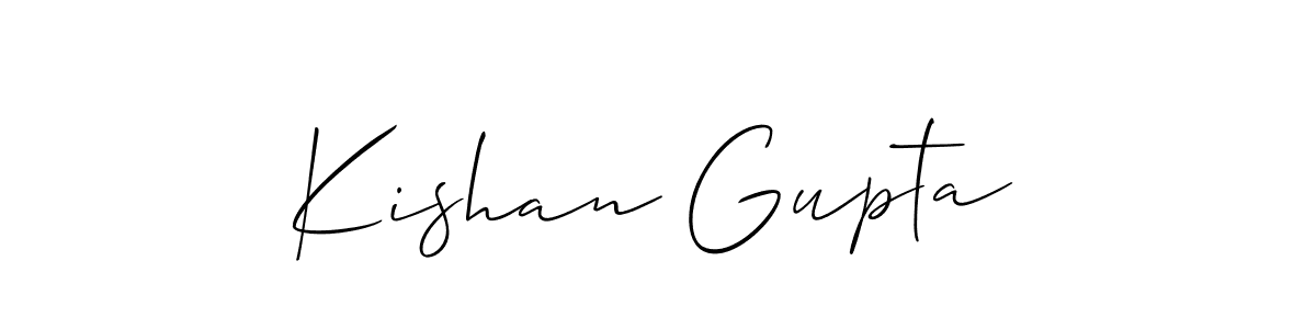 This is the best signature style for the Kishan Gupta name. Also you like these signature font (Allison_Script). Mix name signature. Kishan Gupta signature style 2 images and pictures png