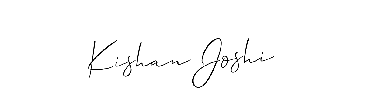 Once you've used our free online signature maker to create your best signature Allison_Script style, it's time to enjoy all of the benefits that Kishan Joshi name signing documents. Kishan Joshi signature style 2 images and pictures png