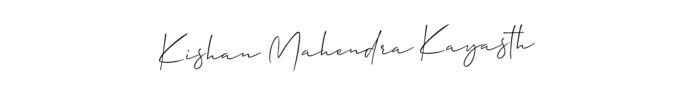 Once you've used our free online signature maker to create your best signature Allison_Script style, it's time to enjoy all of the benefits that Kishan Mahendra Kayasth name signing documents. Kishan Mahendra Kayasth signature style 2 images and pictures png