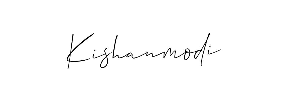 Make a beautiful signature design for name Kishanmodi. Use this online signature maker to create a handwritten signature for free. Kishanmodi signature style 2 images and pictures png