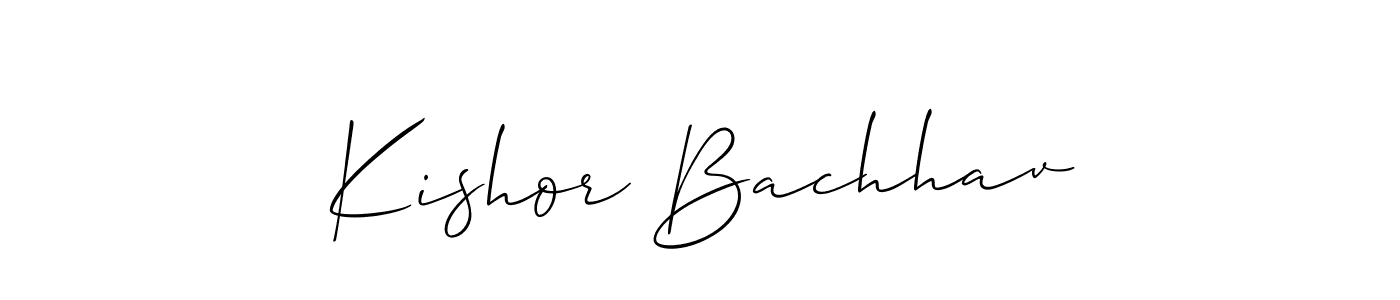 Here are the top 10 professional signature styles for the name Kishor Bachhav. These are the best autograph styles you can use for your name. Kishor Bachhav signature style 2 images and pictures png