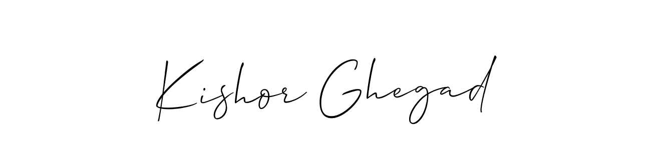 Check out images of Autograph of Kishor Ghegad name. Actor Kishor Ghegad Signature Style. Allison_Script is a professional sign style online. Kishor Ghegad signature style 2 images and pictures png