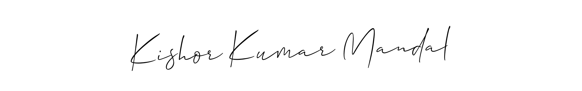Here are the top 10 professional signature styles for the name Kishor Kumar Mandal. These are the best autograph styles you can use for your name. Kishor Kumar Mandal signature style 2 images and pictures png