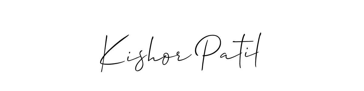 Check out images of Autograph of Kishor Patil name. Actor Kishor Patil Signature Style. Allison_Script is a professional sign style online. Kishor Patil signature style 2 images and pictures png