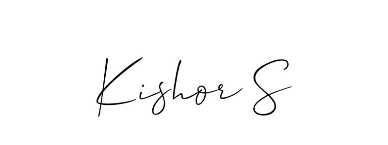 See photos of Kishor S official signature by Spectra . Check more albums & portfolios. Read reviews & check more about Allison_Script font. Kishor S signature style 2 images and pictures png