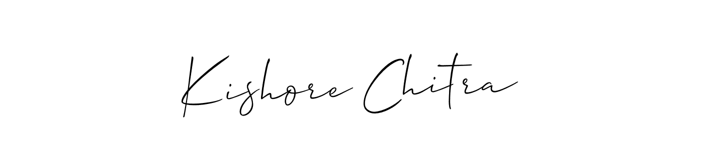 Best and Professional Signature Style for Kishore Chitra. Allison_Script Best Signature Style Collection. Kishore Chitra signature style 2 images and pictures png