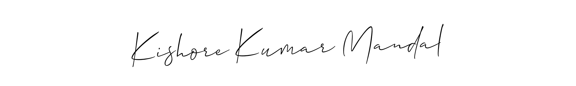 Once you've used our free online signature maker to create your best signature Allison_Script style, it's time to enjoy all of the benefits that Kishore Kumar Mandal name signing documents. Kishore Kumar Mandal signature style 2 images and pictures png
