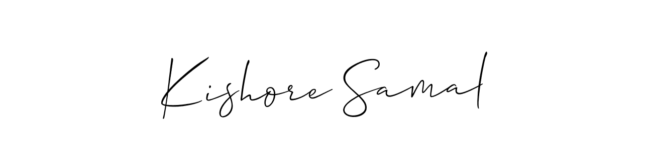 Check out images of Autograph of Kishore Samal name. Actor Kishore Samal Signature Style. Allison_Script is a professional sign style online. Kishore Samal signature style 2 images and pictures png
