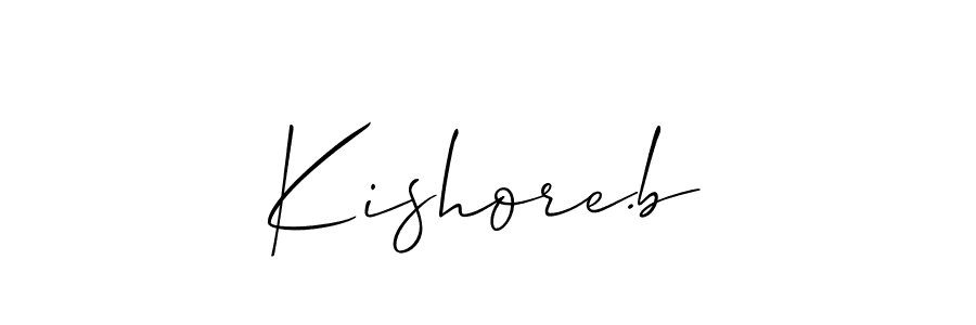 Here are the top 10 professional signature styles for the name Kishore.b. These are the best autograph styles you can use for your name. Kishore.b signature style 2 images and pictures png