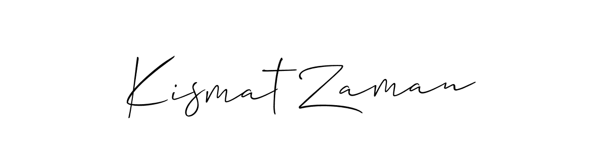 You can use this online signature creator to create a handwritten signature for the name Kismat Zaman. This is the best online autograph maker. Kismat Zaman signature style 2 images and pictures png