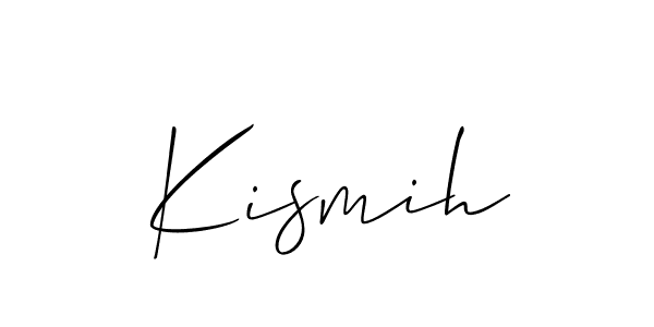 You can use this online signature creator to create a handwritten signature for the name Kismih. This is the best online autograph maker. Kismih signature style 2 images and pictures png