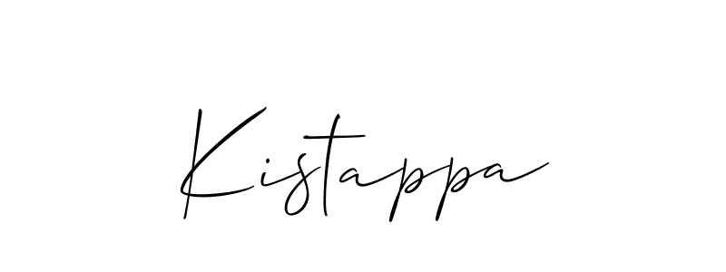 Similarly Allison_Script is the best handwritten signature design. Signature creator online .You can use it as an online autograph creator for name Kistappa. Kistappa signature style 2 images and pictures png