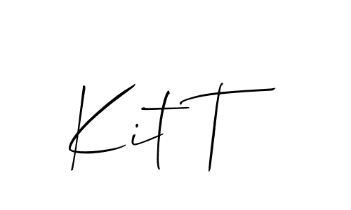 Make a beautiful signature design for name Kit T. Use this online signature maker to create a handwritten signature for free. Kit T signature style 2 images and pictures png