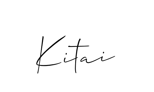 if you are searching for the best signature style for your name Kitai. so please give up your signature search. here we have designed multiple signature styles  using Allison_Script. Kitai signature style 2 images and pictures png