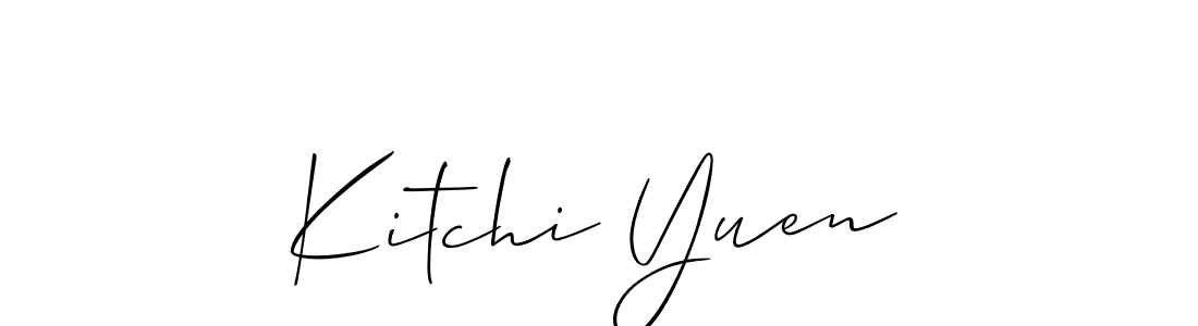 Once you've used our free online signature maker to create your best signature Allison_Script style, it's time to enjoy all of the benefits that Kitchi Yuen name signing documents. Kitchi Yuen signature style 2 images and pictures png