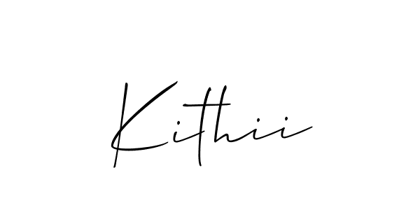 Once you've used our free online signature maker to create your best signature Allison_Script style, it's time to enjoy all of the benefits that Kithii name signing documents. Kithii signature style 2 images and pictures png