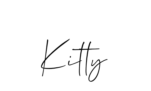 Make a beautiful signature design for name Kitty. Use this online signature maker to create a handwritten signature for free. Kitty signature style 2 images and pictures png