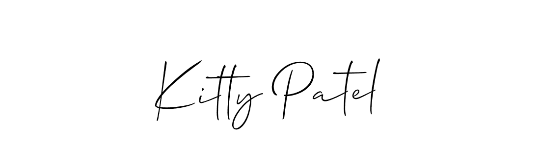 You can use this online signature creator to create a handwritten signature for the name Kitty Patel. This is the best online autograph maker. Kitty Patel signature style 2 images and pictures png