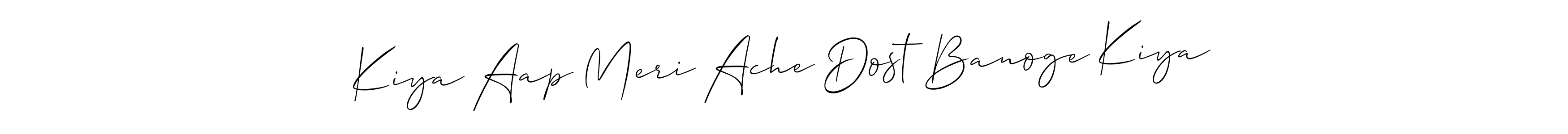 Here are the top 10 professional signature styles for the name Kiya Aap Meri Ache Dost Banoge Kiya. These are the best autograph styles you can use for your name. Kiya Aap Meri Ache Dost Banoge Kiya signature style 2 images and pictures png