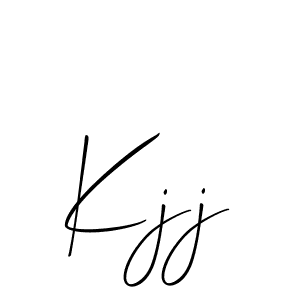 How to make Kjj name signature. Use Allison_Script style for creating short signs online. This is the latest handwritten sign. Kjj signature style 2 images and pictures png