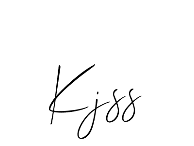 Make a short Kjss signature style. Manage your documents anywhere anytime using Allison_Script. Create and add eSignatures, submit forms, share and send files easily. Kjss signature style 2 images and pictures png