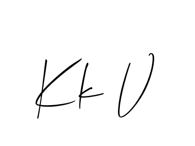 You can use this online signature creator to create a handwritten signature for the name Kk V. This is the best online autograph maker. Kk V signature style 2 images and pictures png