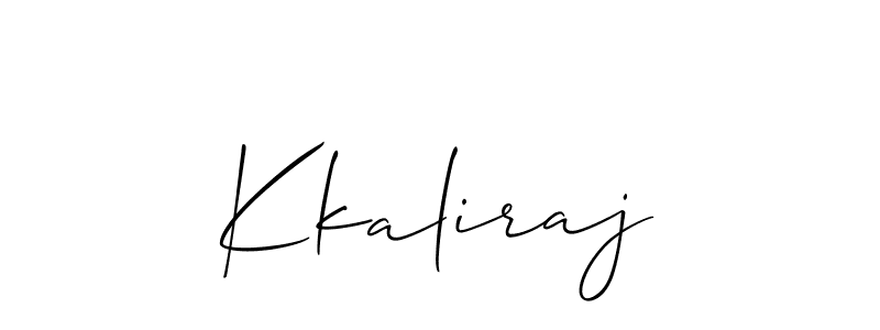 if you are searching for the best signature style for your name Kkaliraj. so please give up your signature search. here we have designed multiple signature styles  using Allison_Script. Kkaliraj signature style 2 images and pictures png