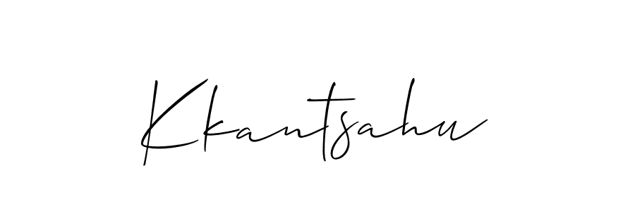 Also You can easily find your signature by using the search form. We will create Kkantsahu name handwritten signature images for you free of cost using Allison_Script sign style. Kkantsahu signature style 2 images and pictures png