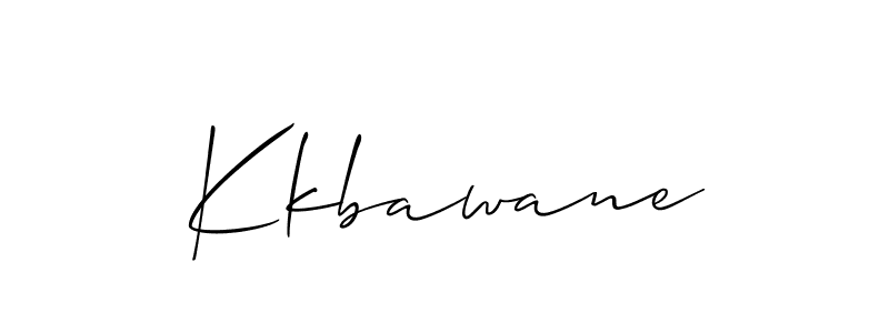 Make a short Kkbawane signature style. Manage your documents anywhere anytime using Allison_Script. Create and add eSignatures, submit forms, share and send files easily. Kkbawane signature style 2 images and pictures png