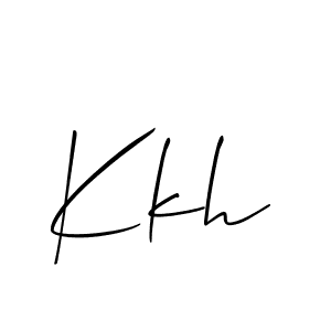 Also You can easily find your signature by using the search form. We will create Kkh name handwritten signature images for you free of cost using Allison_Script sign style. Kkh signature style 2 images and pictures png