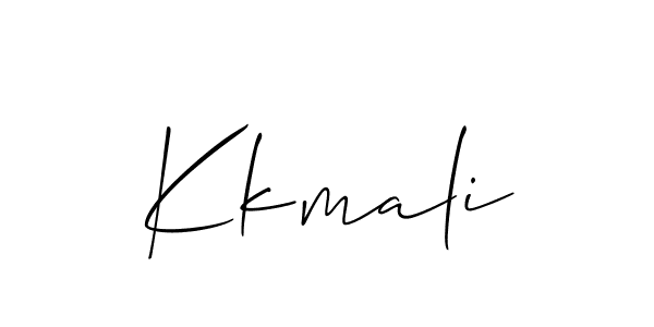 It looks lik you need a new signature style for name Kkmali. Design unique handwritten (Allison_Script) signature with our free signature maker in just a few clicks. Kkmali signature style 2 images and pictures png