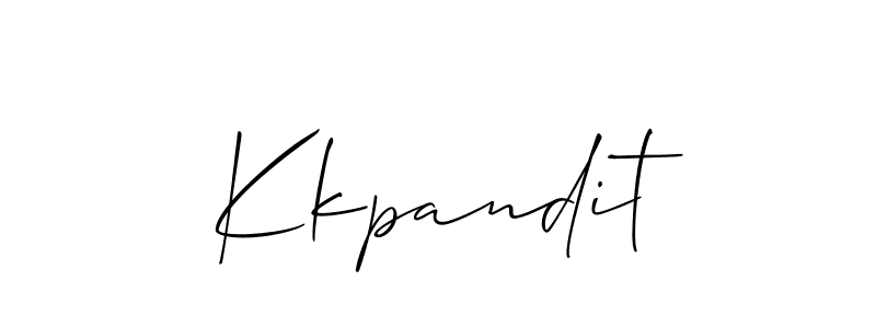 Make a short Kkpandit signature style. Manage your documents anywhere anytime using Allison_Script. Create and add eSignatures, submit forms, share and send files easily. Kkpandit signature style 2 images and pictures png