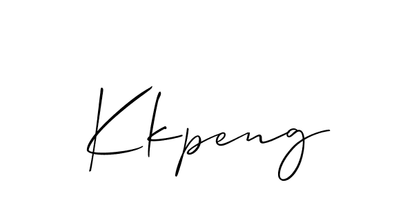 You can use this online signature creator to create a handwritten signature for the name Kkpeng. This is the best online autograph maker. Kkpeng signature style 2 images and pictures png