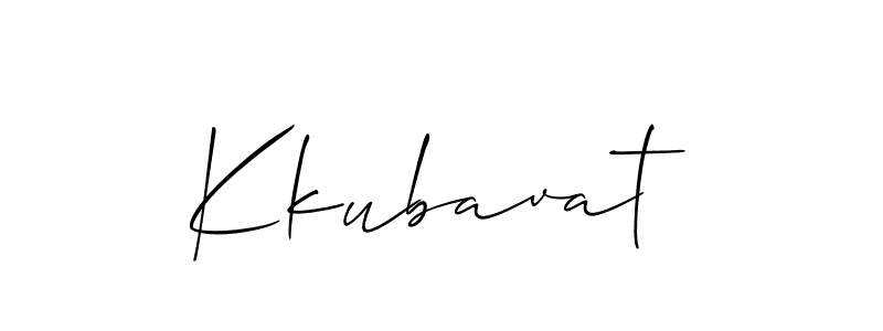 You should practise on your own different ways (Allison_Script) to write your name (Kkubavat) in signature. don't let someone else do it for you. Kkubavat signature style 2 images and pictures png