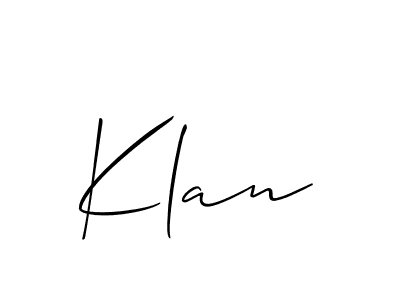 This is the best signature style for the Klan name. Also you like these signature font (Allison_Script). Mix name signature. Klan signature style 2 images and pictures png